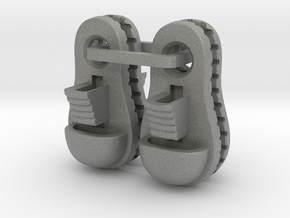 Sneaker Sole 2-pack for ModiBot - #2 of 2 kits in Gray PA12
