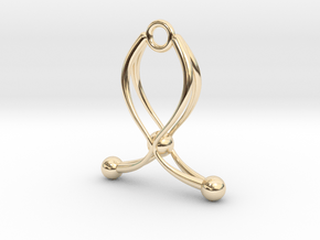 SEA in 14k Gold Plated Brass