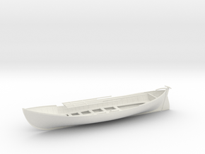 1/48 US 28ft Whaleboat Kit2 in White Natural Versatile Plastic