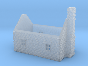 Stone cottage wall structure 1:100 in Smooth Fine Detail Plastic