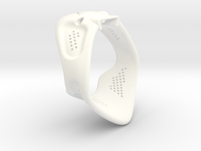 X3S Ring 45mm in White Smooth Versatile Plastic