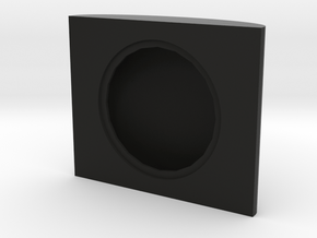 3/4" Speaker Enclosure HO Scale Bachmann 0-6-0T in Black Natural Versatile Plastic