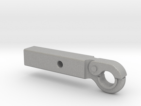 Axial SCX6 trailer hitch tow pintle in Aluminum