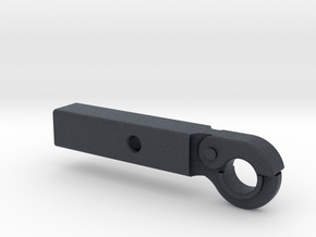 Axial SCX6 trailer hitch tow pintle in Black PA12
