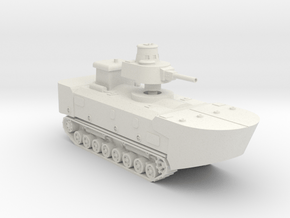 Type 3 Ka-Chi Amphibious Tank 1/285 in White Natural Versatile Plastic: 1:288