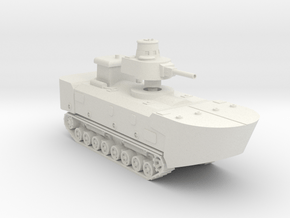 Type 3 Ka-Chi Amphibious Tank 1/87 in White Natural Versatile Plastic: 1:87 - HO