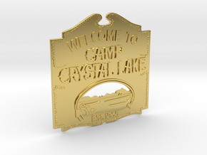 CCL Pendant ⛧VIL⛧ in Polished Brass