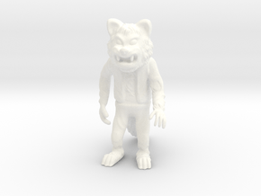 Mad Monster Party - Werewolf in White Processed Versatile Plastic