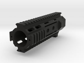 Colt C8NLD rail 3.3mm pilot holes  in Black Natural Versatile Plastic