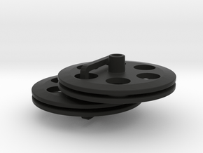 Figure Stand 4-Pack for ModiBot in Black Premium Versatile Plastic