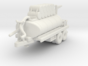FR. People Eater Trailer Rear. 1:160 Scale in White Natural Versatile Plastic