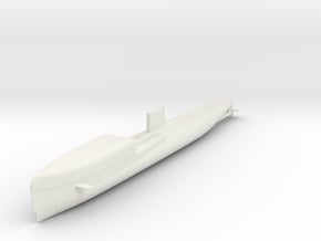 USS Grayback SSG-574 in White Natural Versatile Plastic: 6mm