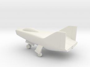 Northrop M2-F2 in White Natural Versatile Plastic: 1:64 - S