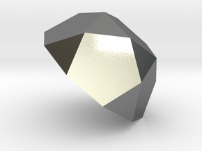 06. Pentagonal Rotunda - 10mm in Polished Silver