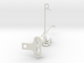 Xiaomi Poco M4 Pro tripod & stabilizer mount in White Natural Versatile Plastic