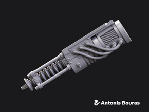Eternus Assault Armor : Beam Cannon in Tan Fine Detail Plastic