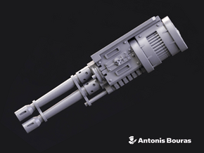 Eternus Assault Armor : Repeating Cannon in Tan Fine Detail Plastic