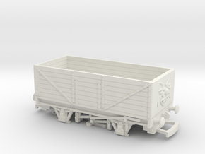 HO/OO "Fred" RWS 7-Plank Wagon Bachmann Redux in White Natural Versatile Plastic