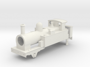 GWR Metro class 4mm oo gauge in White Natural Versatile Plastic