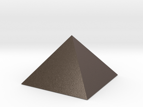 giza1 in Polished Bronzed-Silver Steel