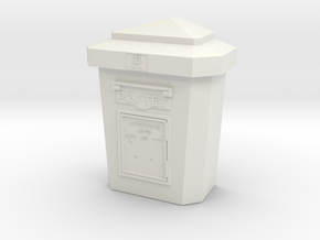 fp-12-french-postbox-30s-x1 in White Natural Versatile Plastic