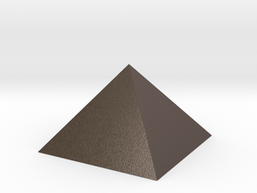giza3 in Polished Bronzed-Silver Steel