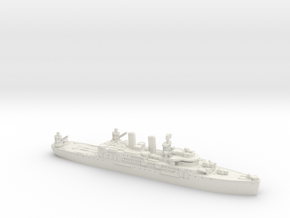 USS Curtiss AV-4 (1/1800) in White Natural Versatile Plastic