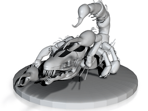 Final Fantasy 1 inspired, Scorpion, 50 mm base in Tan Fine Detail Plastic