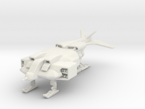 UD-4L Cheyenne Dropship 285 scale in White Natural Versatile Plastic