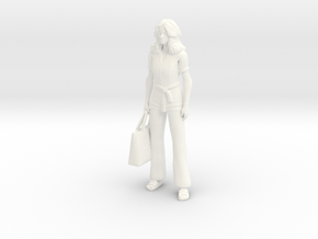 Six Million Dollar Man - Jaime Carrying Bag in White Processed Versatile Plastic