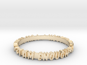 I Am Enough Ring in 14K Yellow Gold: 5 / 49