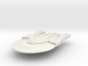 Federation Guardian VIII Class Cruiser in White Natural Versatile Plastic