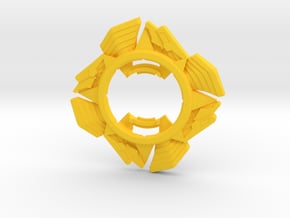 Beyblade Apollon Attack Ring in Yellow Processed Versatile Plastic
