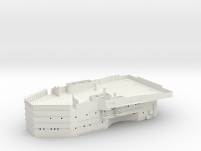 1/100 DKM Scharnhorst Fore Deck 2-3-4 in White Natural Versatile Plastic