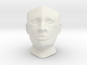 Gyro head c in White Natural Versatile Plastic