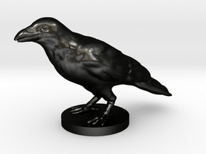Raven 40mm in Matte Black Steel