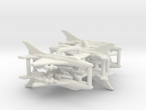 J-7E Fishbed (Loaded) in White Natural Versatile Plastic: 1:700