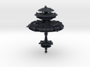 (MMch) Space Station "The Wheel" in Black PA12