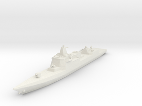 PLAN Type 055 destroyer in White Natural Versatile Plastic: 1:1200