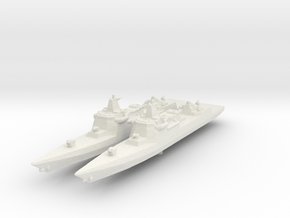 PLAN Type 055 destroyer in White Natural Versatile Plastic: 1:3000