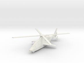 Bell 360 "Invictus" FARA (w/Fenestron Tail) in White Natural Versatile Plastic: 1:72