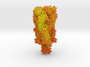 Nicotinic Receptor in Complex with Nicotine 6pv7 in Matte High Definition Full Color: Small