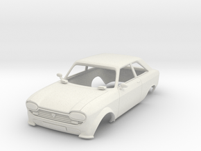 peugeot 204 Coupe Rally in White Natural Versatile Plastic