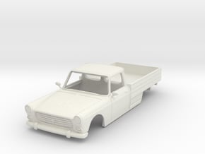 Peugeot 404 Pickup in White Natural Versatile Plastic