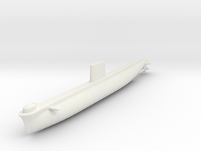 HMS Oberon S09 in White Natural Versatile Plastic: 1:1200