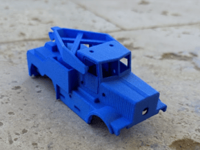 US-1 Wrecker Replacement Shell & Parts in Blue Processed Versatile Plastic