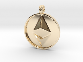 eth in 14K Yellow Gold