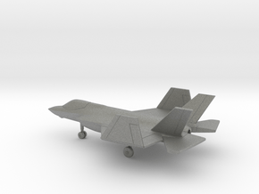 Lockheed Martin F-35C (folded wings) in Gray PA12: 1:200