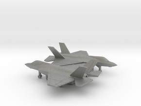 Lockheed Martin F-35C Lightning II in Gray PA12: 6mm