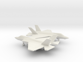 Lockheed Martin F-35C Lightning II in White Natural Versatile Plastic: 6mm